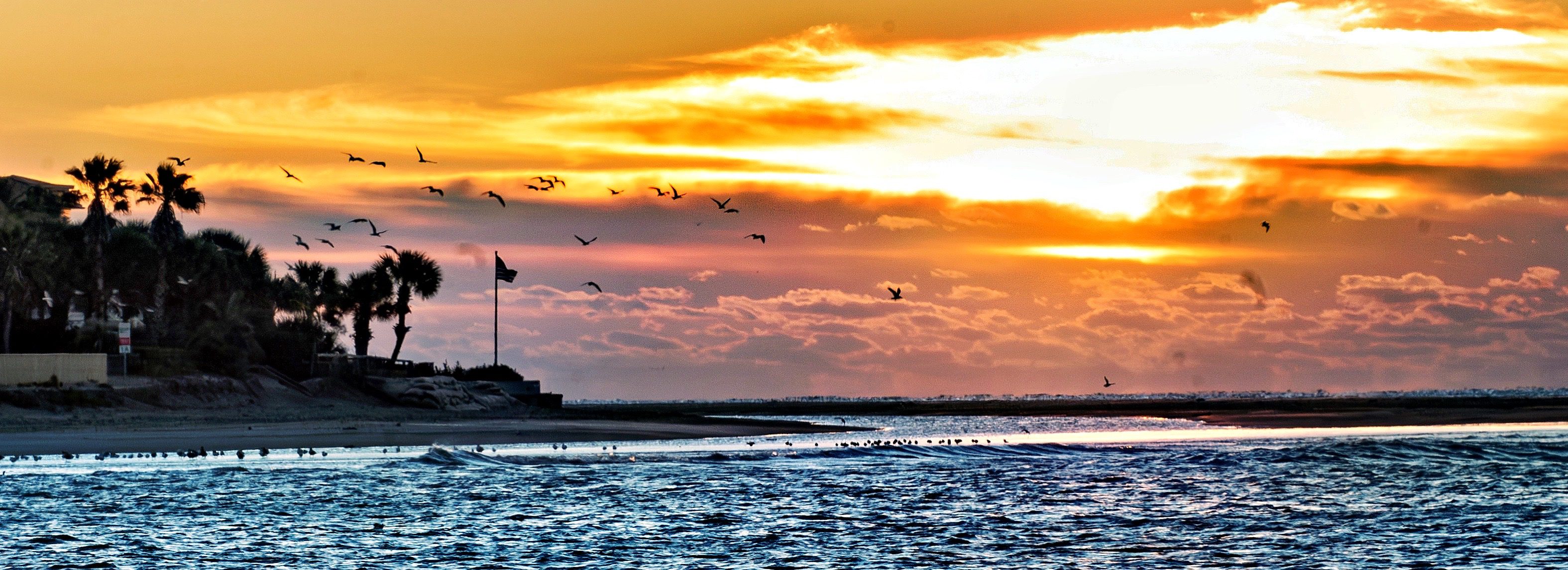 Beach Inlet Charleston South Carolina